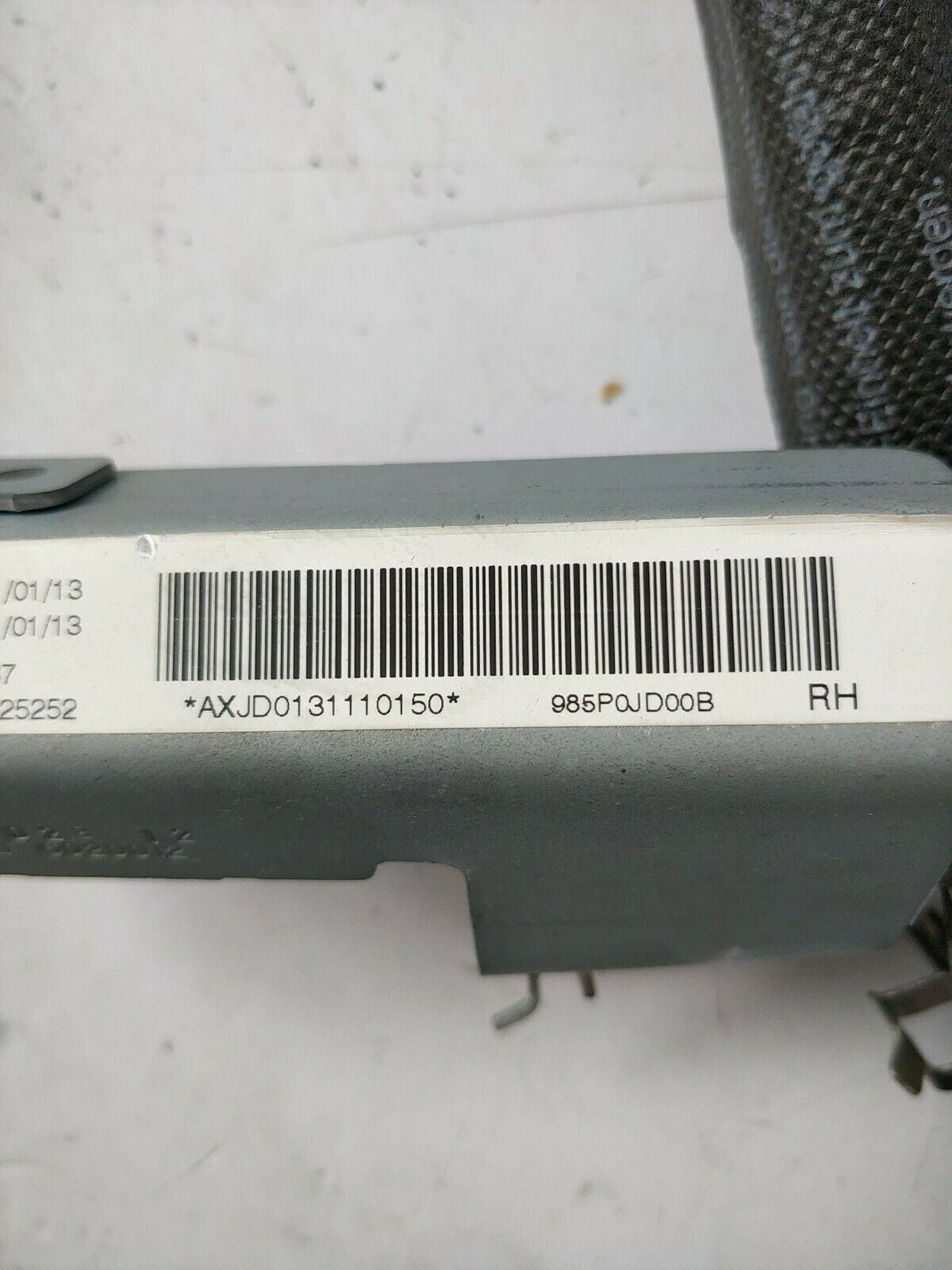 Nissan Qashqai Airbag Laterale A Tendina Destro 985P0Jd00B