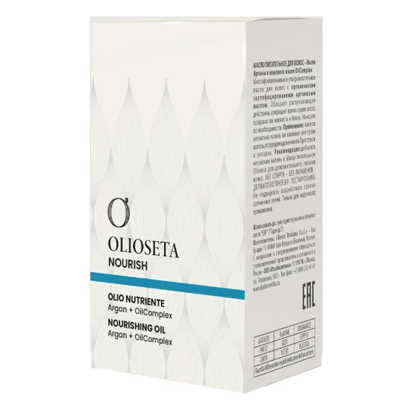 OLIOSETA NOURISH OLIO CAPELLI NUTRIENTE 30 ML - BIBA-RICAMBI