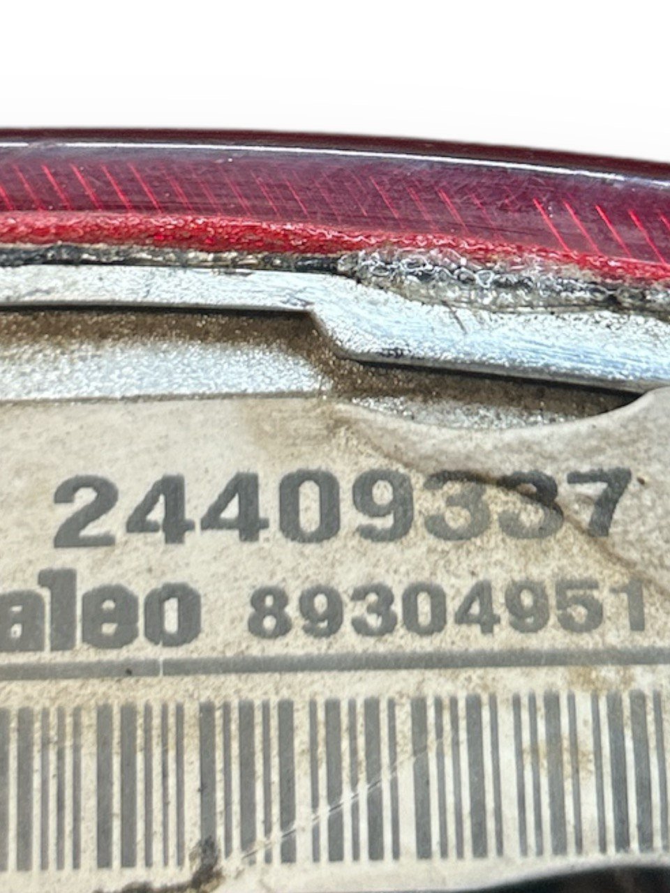 Opel Corsa C (2000 > 2006) cod . 24409337 Fanale / Faro / Stop Fendinebbia Posteriore Sinistro
