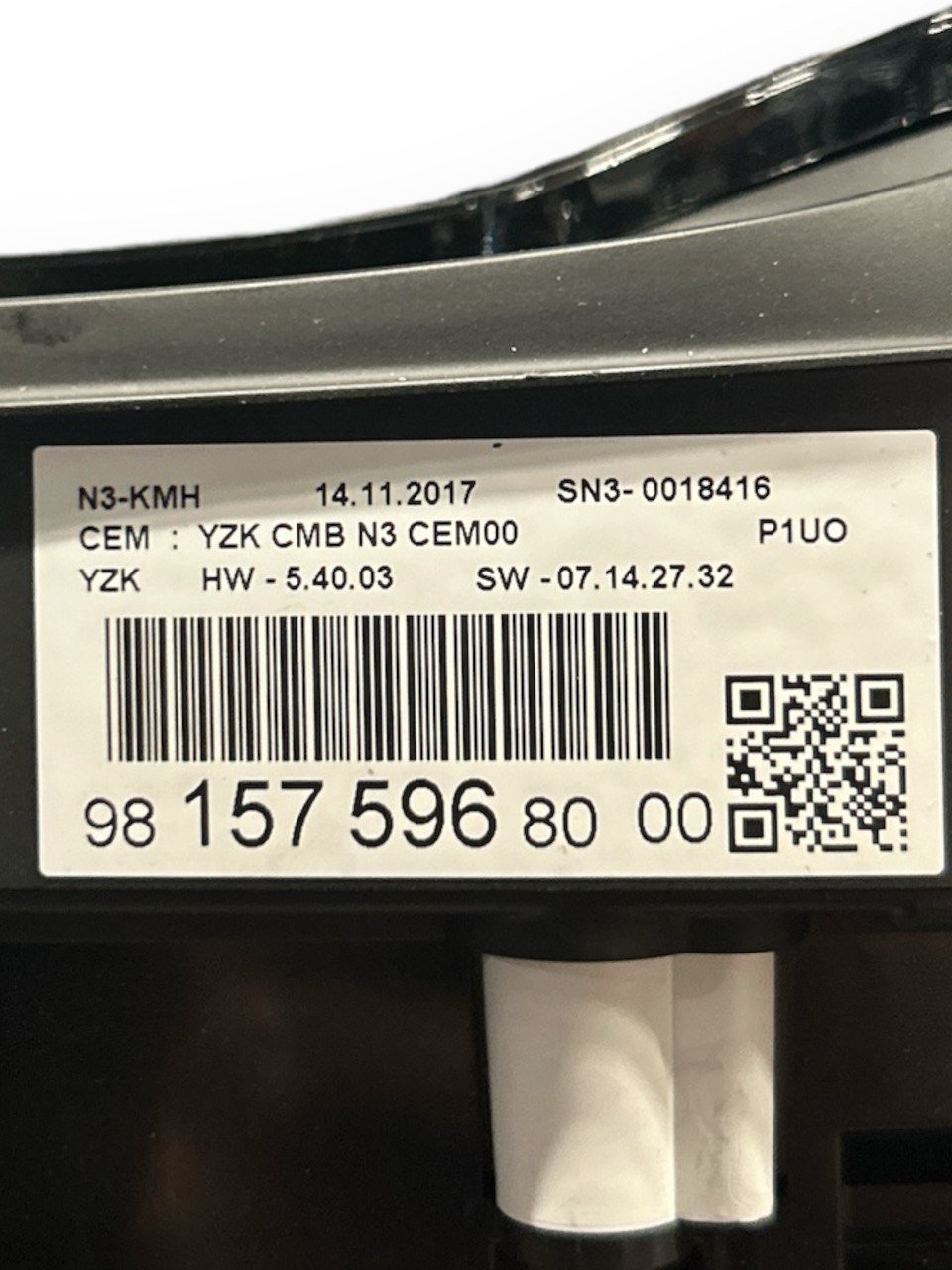 Opel GrandLand X 1.6 Diesel (2017 > ) cod.9815759680 Tachimetro / Contachilometri