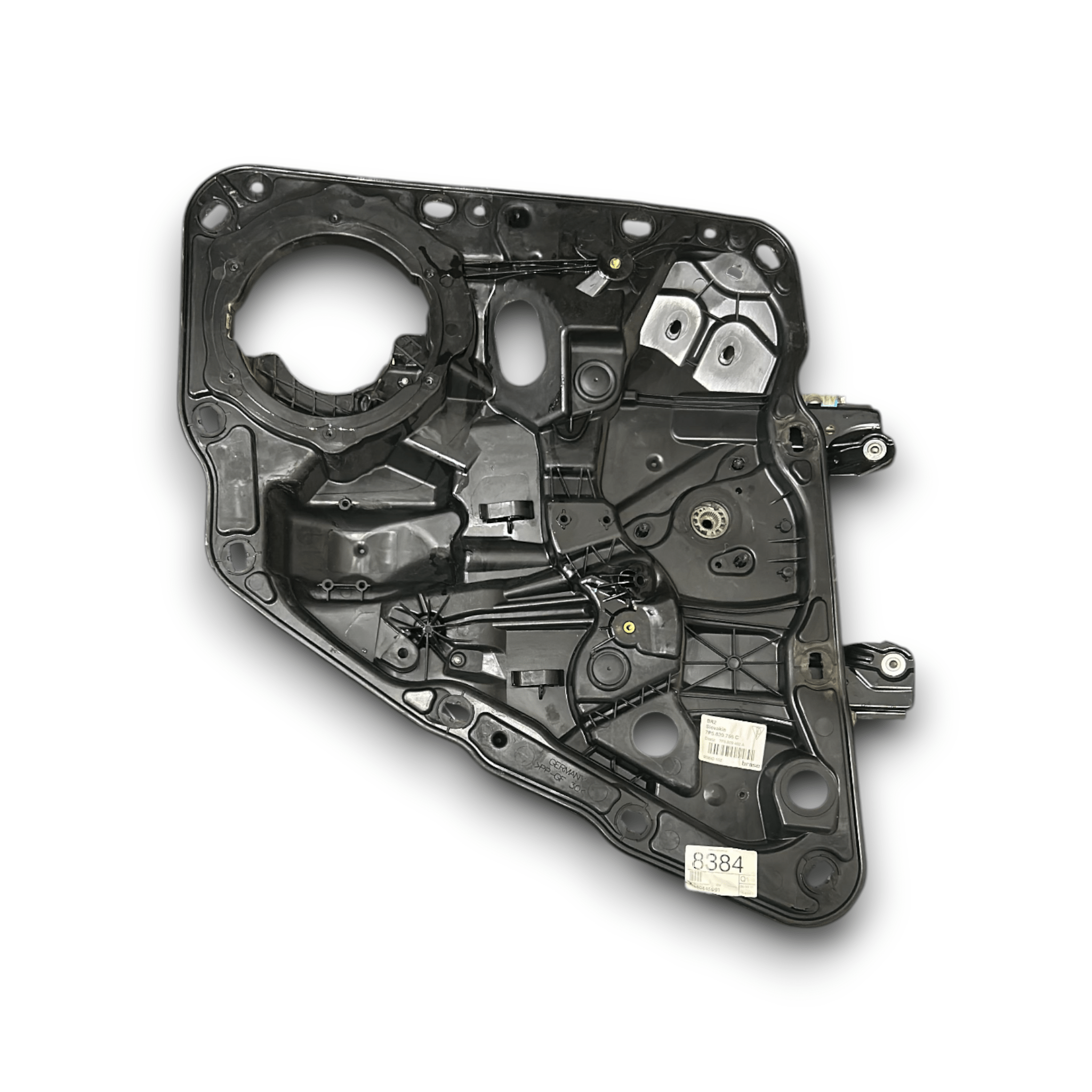 Pannello Interno Porta Posteriore Destro Porsche Cayenne (92A) cod.7P5839756C (2010 > 2017) + Cremagliera Alzavetro cod.7P5839462A