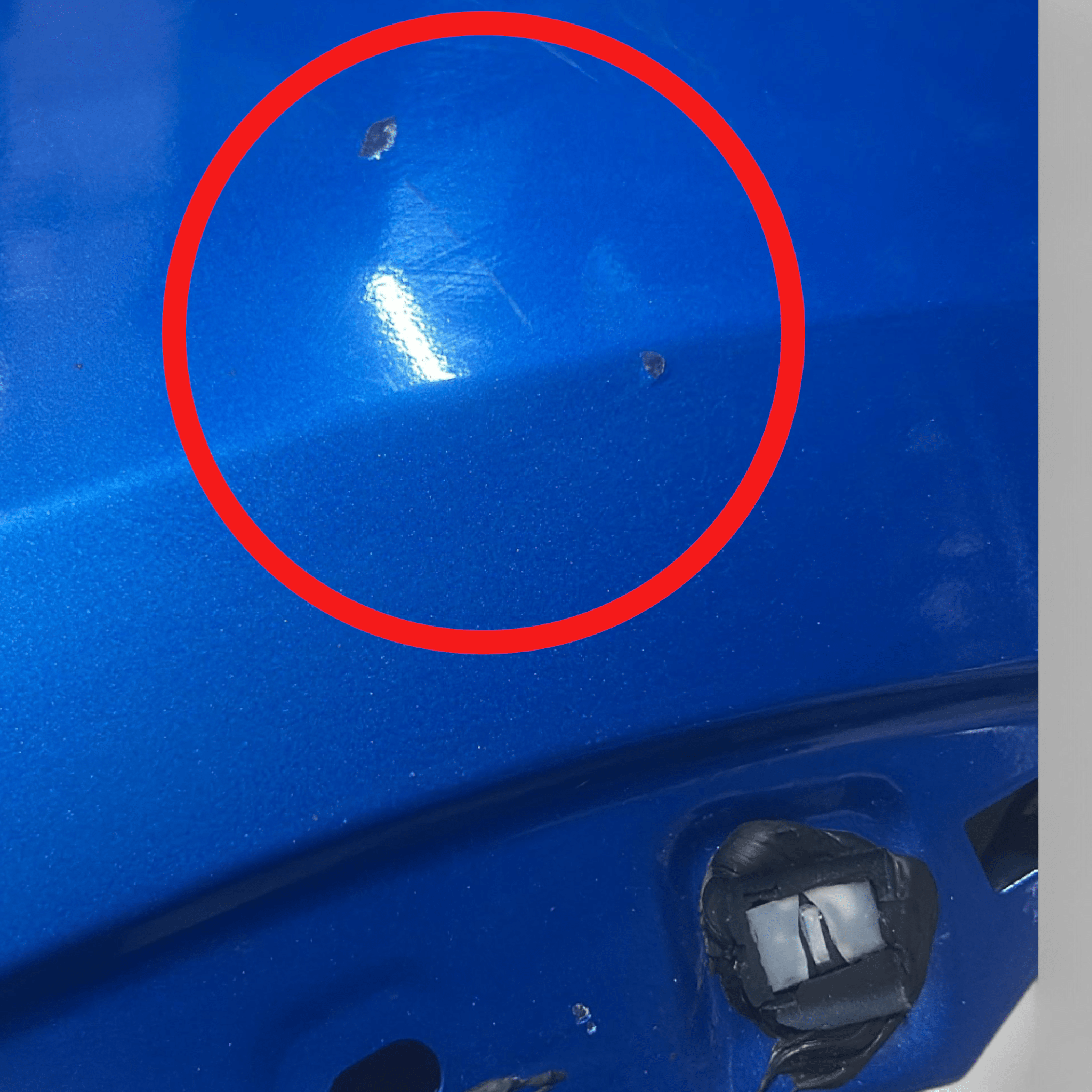 Parafango anteriore destro blu elettrico Ford Puma ST line (2019->) cod.2407088