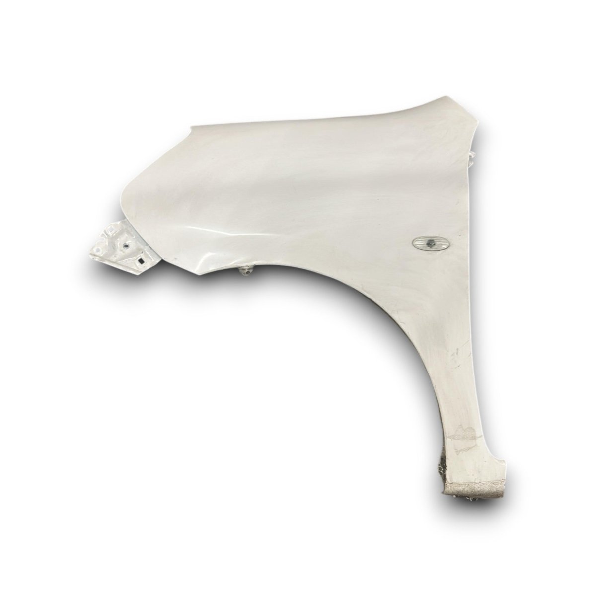 Parafango anteriore sinistro bianco Nissan Micra (K13) (2010 > 2017)