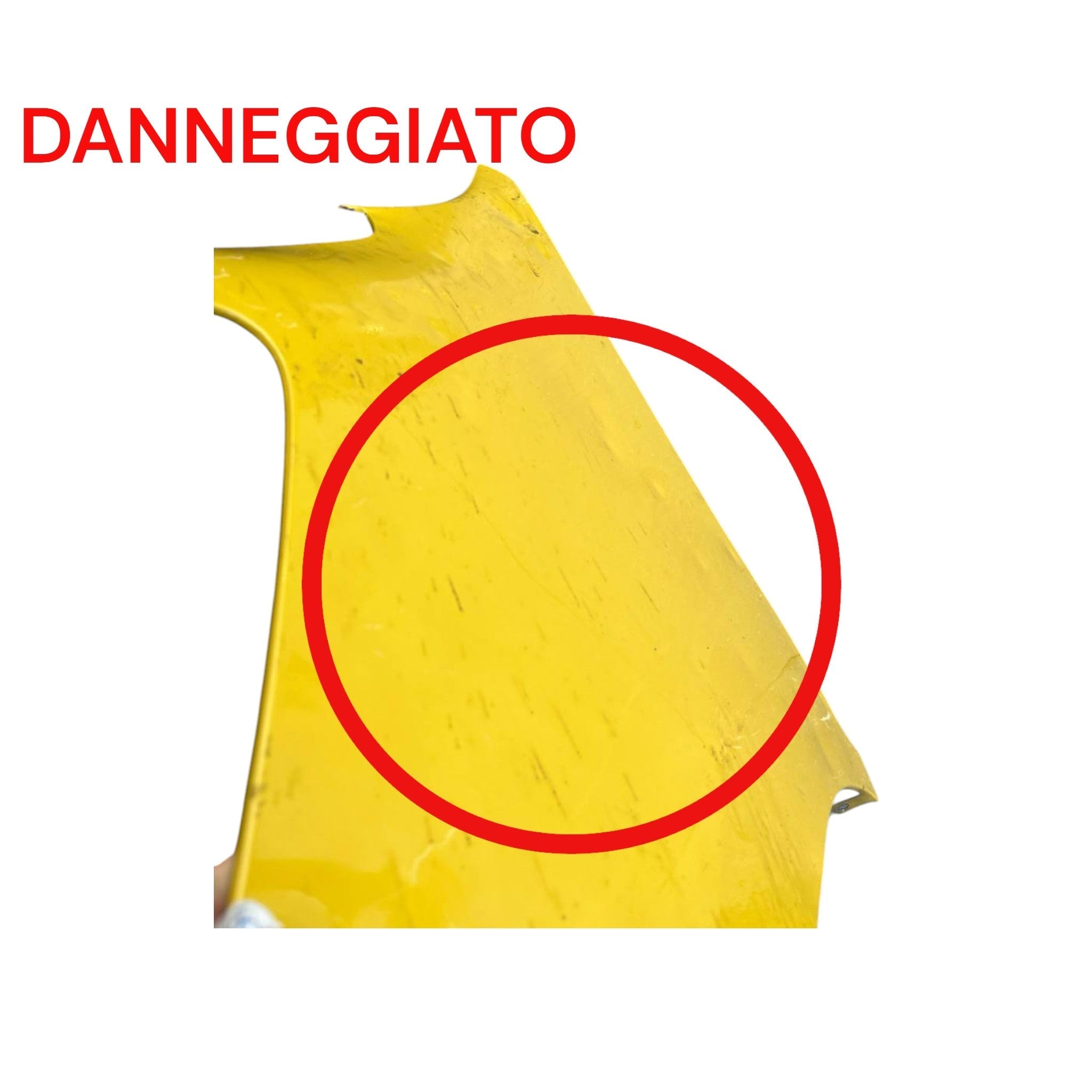 Parafango anteriore sinistro giallo Renault Master III Restyling (2019->) cod.260928054R