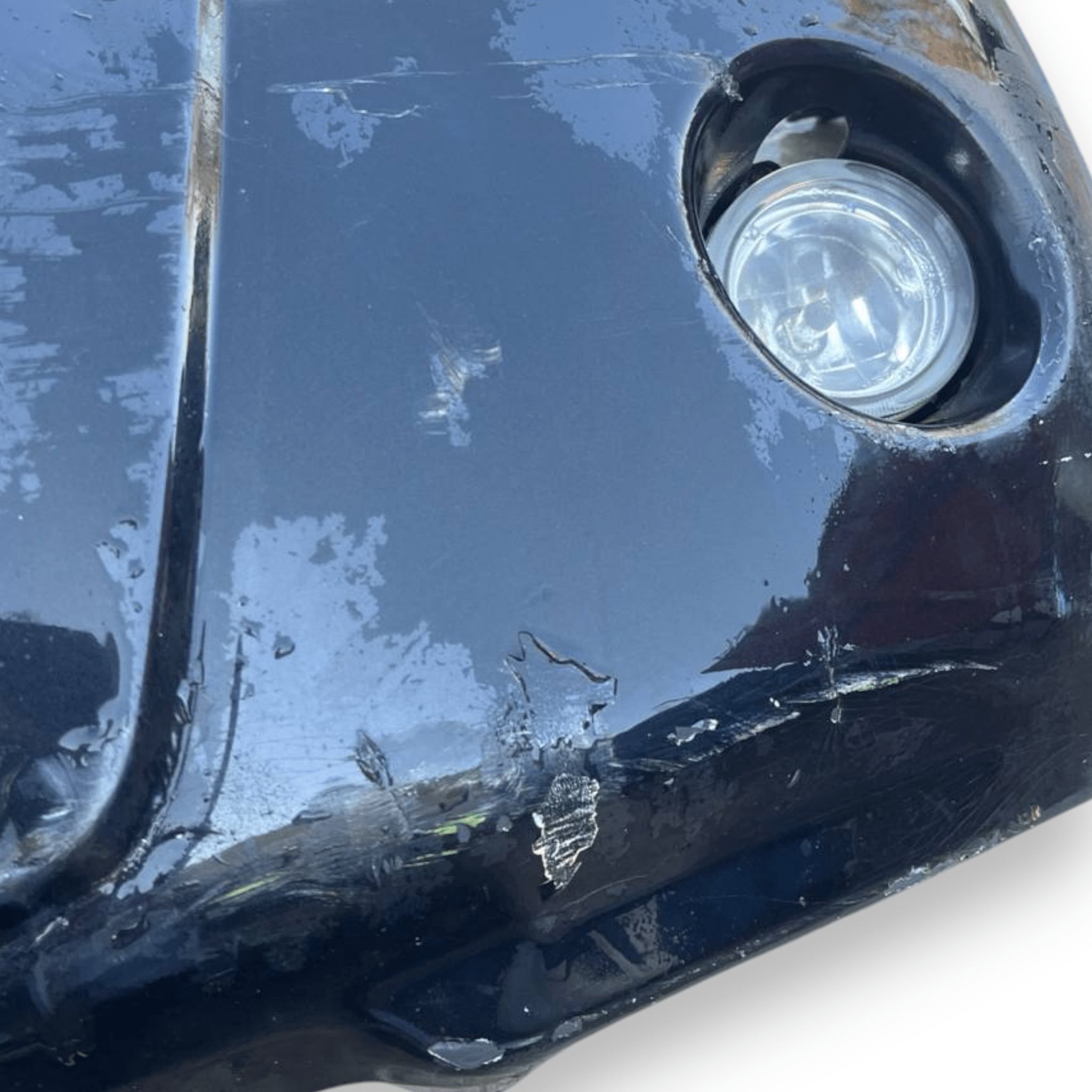 Paraurti anteriore Nero Isuzu D-Max I Single Cab (2002 al 2011)