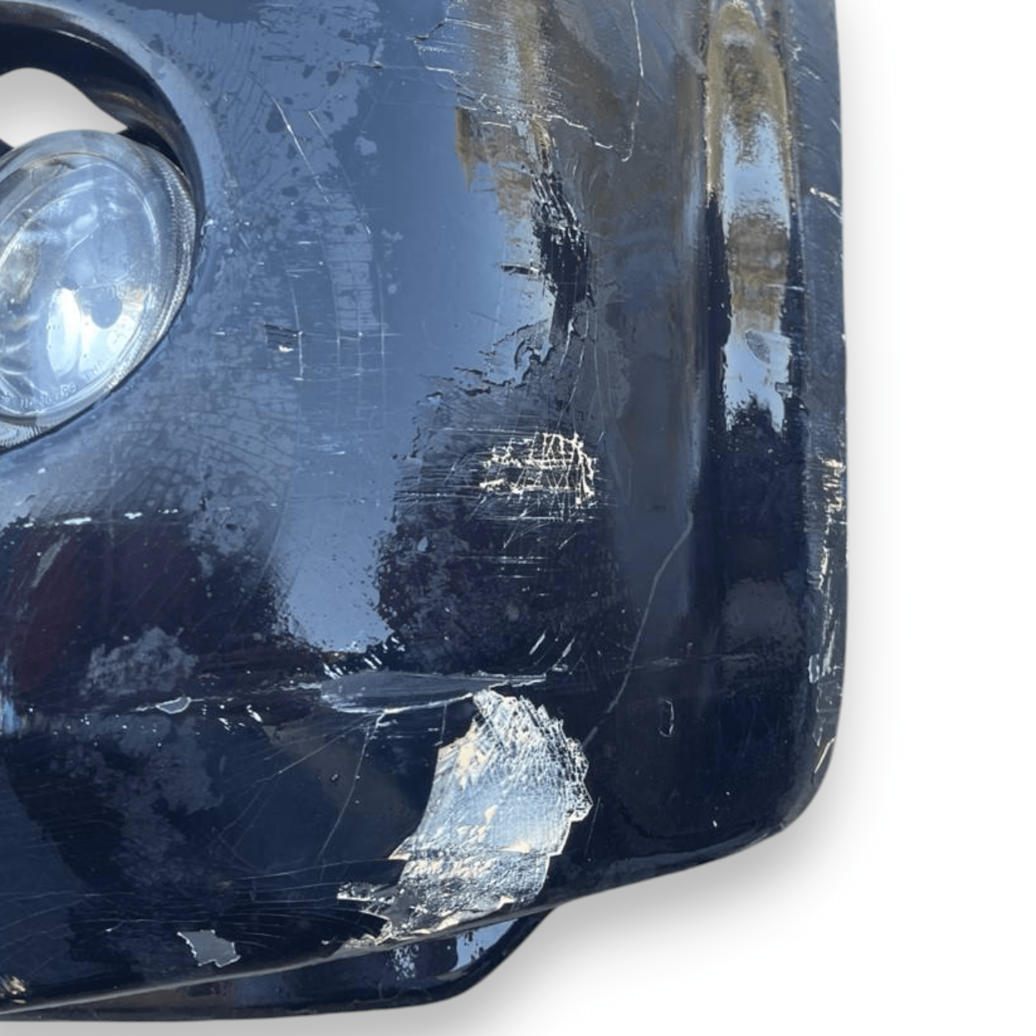 Paraurti anteriore Nero Isuzu D-Max I Single Cab (2002 al 2011)