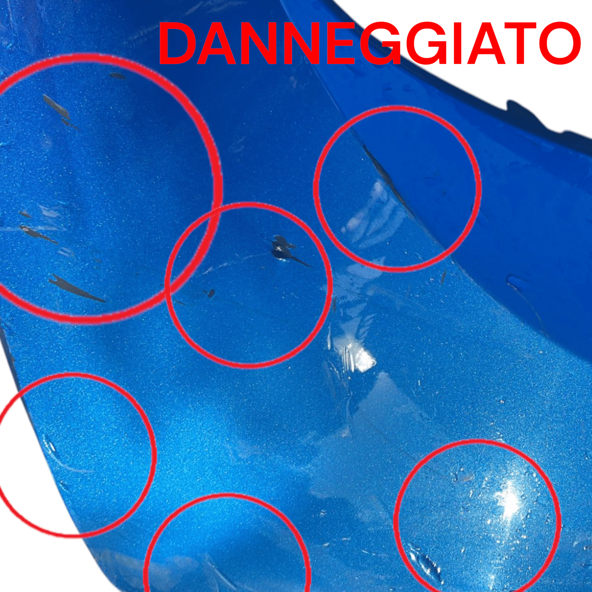 Paraurti Posteriore Blu Chevrolet Aveo II (2011 > 2020)
