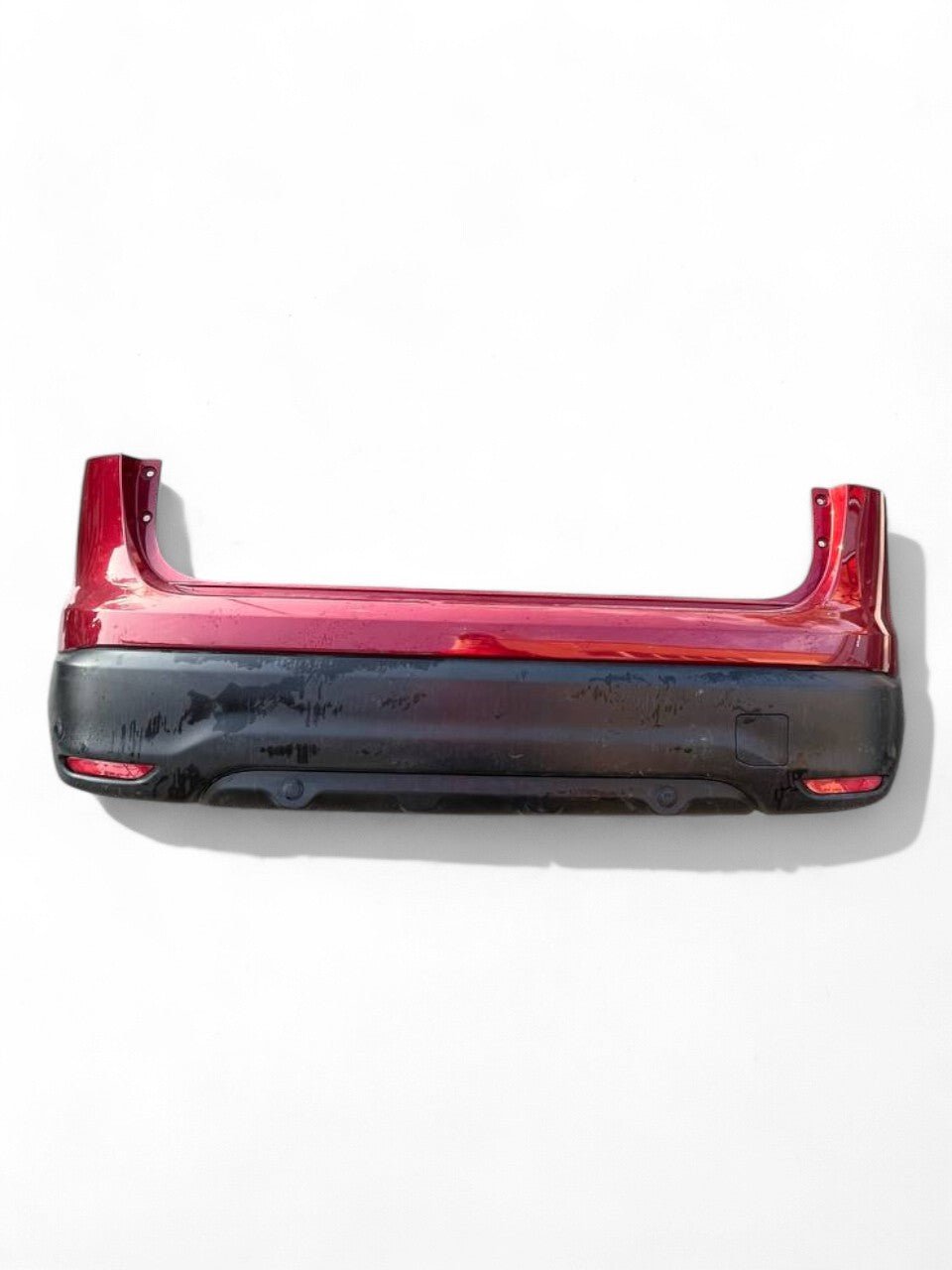 Paraurti posteriore bordeaux con sensori di parcheggio Nissan Qashqai J11 (2014-2021)