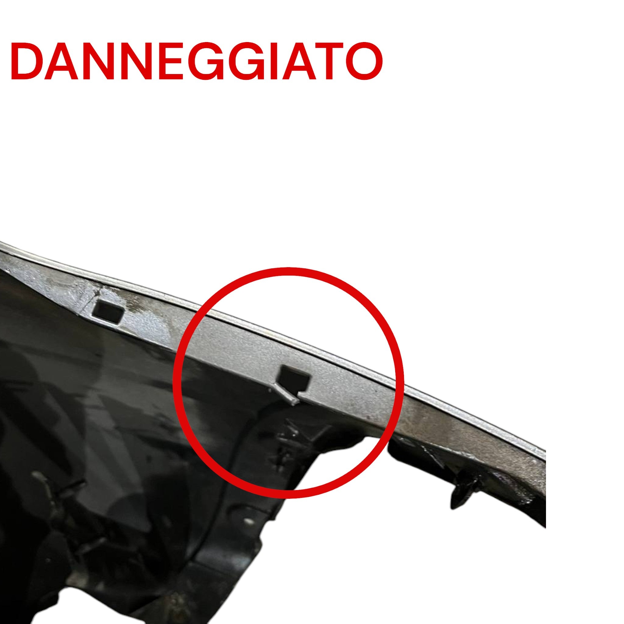 Paraurti posteriore con sensori di parcheggio grigio Nissan Qashqai J10 (2006-2014)