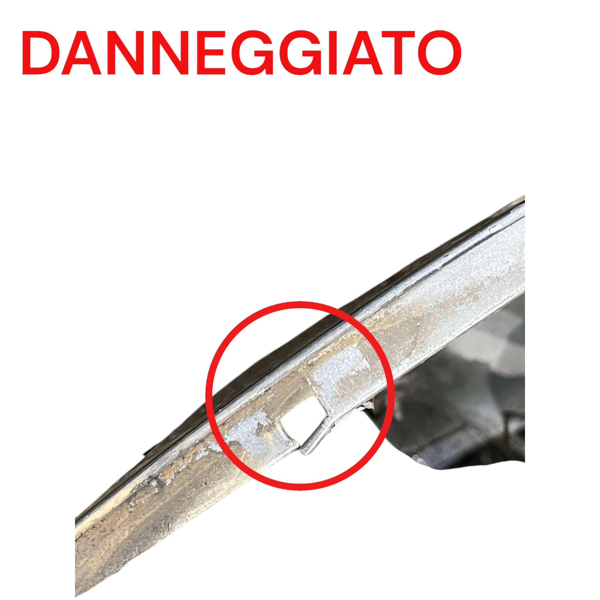 Paraurti posteriore con sensori di parcheggio grigio Nissan Qashqai J10 (2006-2014)
