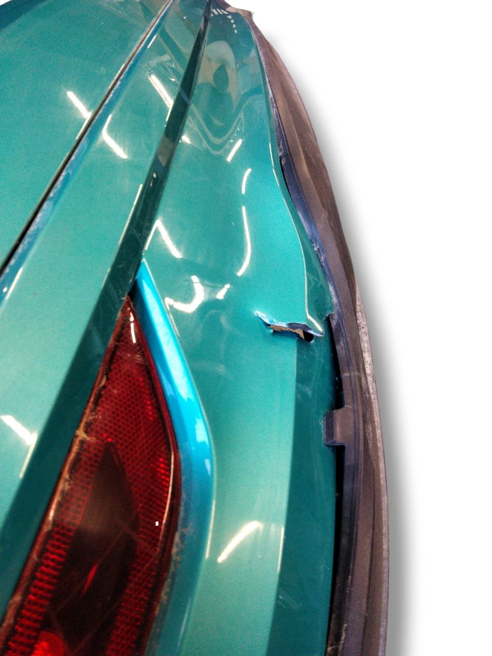 Paraurti Posteriore Volkswagen T-cross verde acqua con sensori di parcheggio r-line  l(2019>)