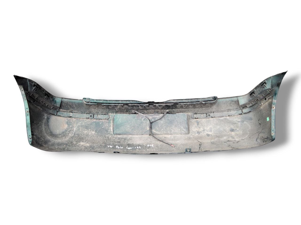 Paraurti posteriore Verde Volkswagen polo 9N (2001-2009)