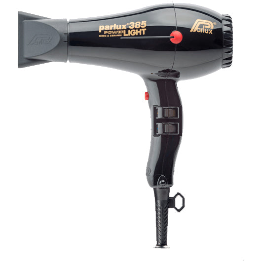 PARLUX PHON PROFESSIONAL 385 POWER LIGHT IONIC & CERAMIC NERO - BIBA-RICAMBI