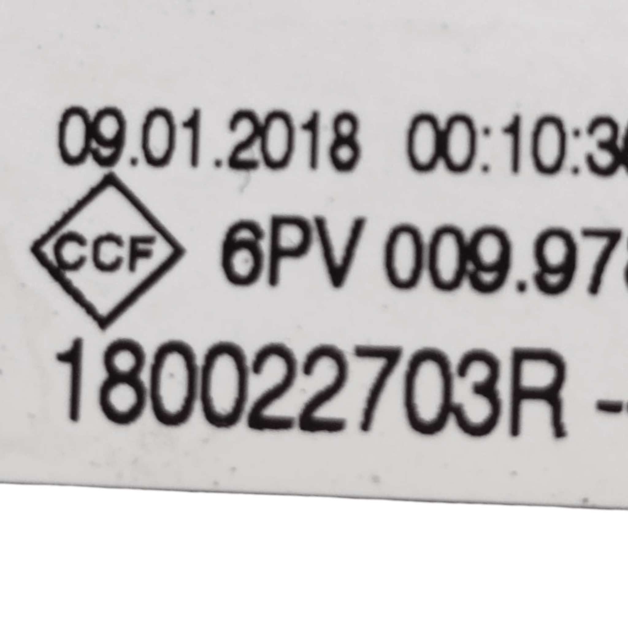 Pedale Acceleratore Dacia Sandero II Serie COD: 180022703R (2012-2020)
