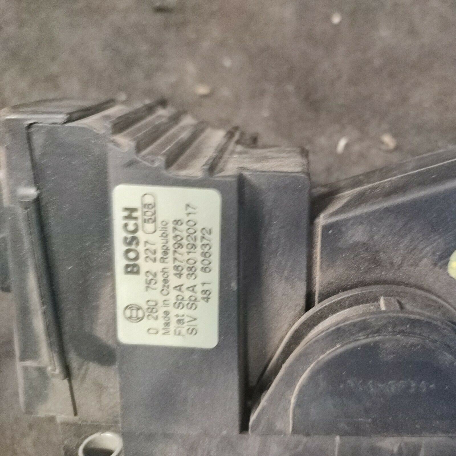 Pedale Acceleratore Fiat Stilo 2001   2010 1.6/1.9 Jtd 0280752227 Pda027/B - BIBA-RICAMBI