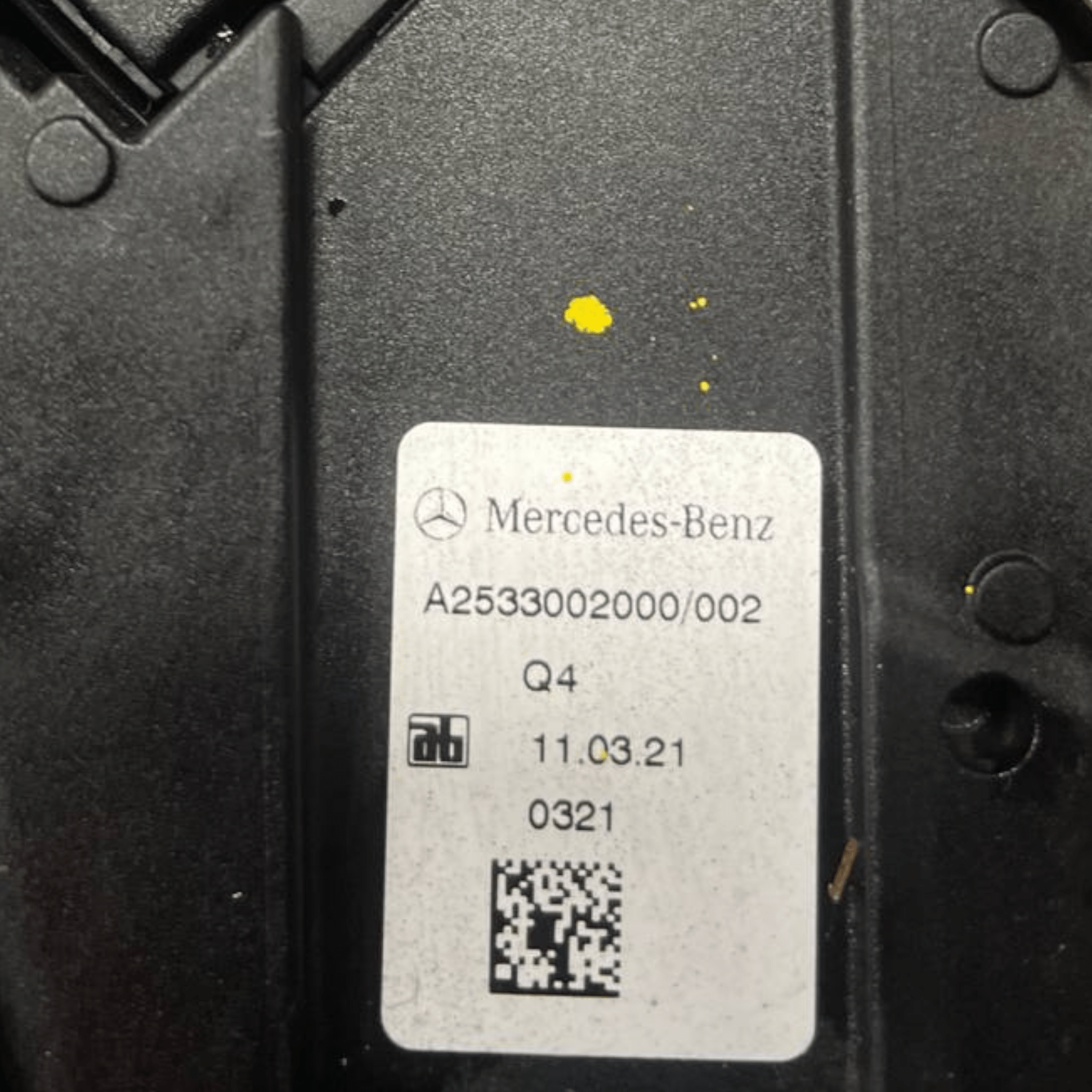 Pedale Acceleratore Mercedes - Benz Glc C253 2.0 Diesel - Hybrid (2016 al 2023) cod: A2533002000
