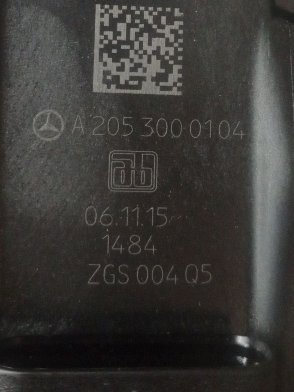 Pedale Acceleratore Mercedes Classe C W205 / GLC W253  (2017) cod: A2053000104