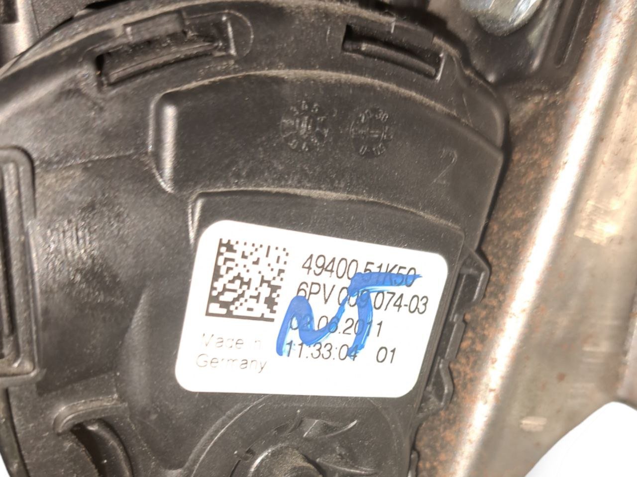 Pedale acceleratore  Suzuki Splash 1.0 benzina (2008) COD:4940051k50