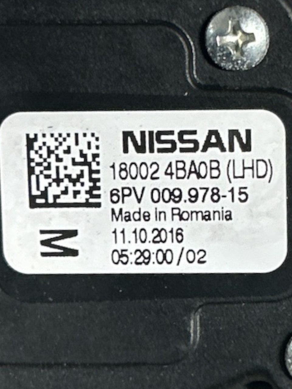 Pedale Freno + Pedale Acceleratore Nissan Qashqai J11 (2014 > 2021) cod.465014EA2B