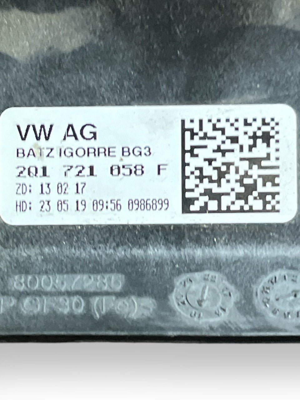 Pedali freno + acceleratore Volkswagen T-Cross / polo AW1 / seat ibiza (2017>) cod.2Q1721058