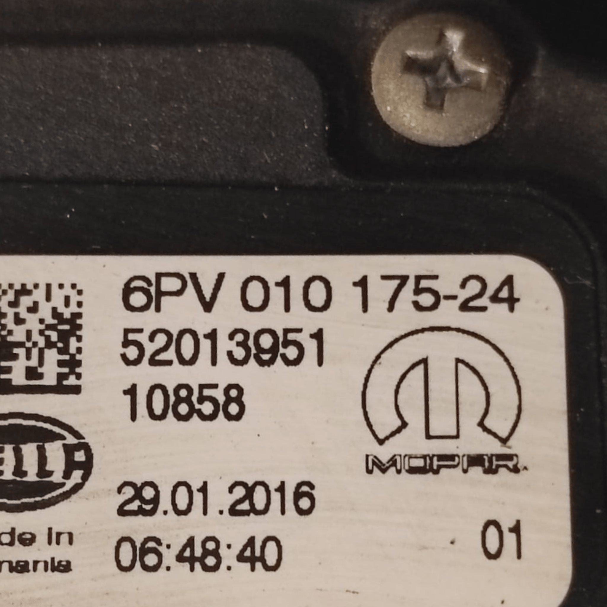 Pedaliera Completa Fiat Doblo 1.6 Diesel COD: 6PV01017524 (2009-2022)