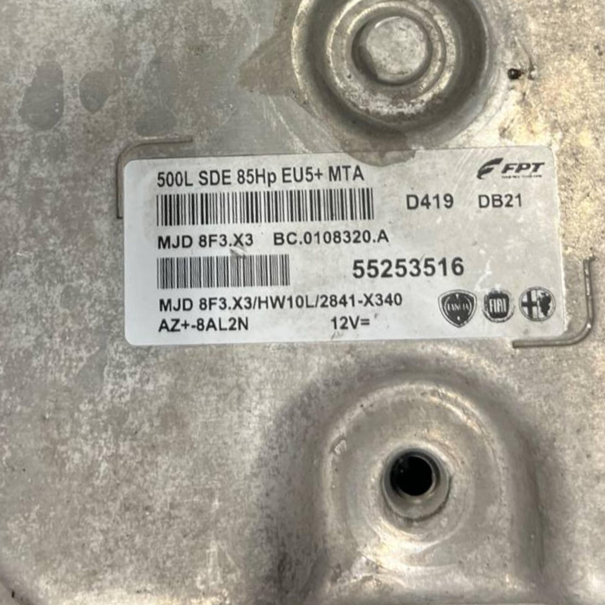 Centralina Ecu Motore Fiat 500L 1.3 Diesel (2014 -) cod: 55253516