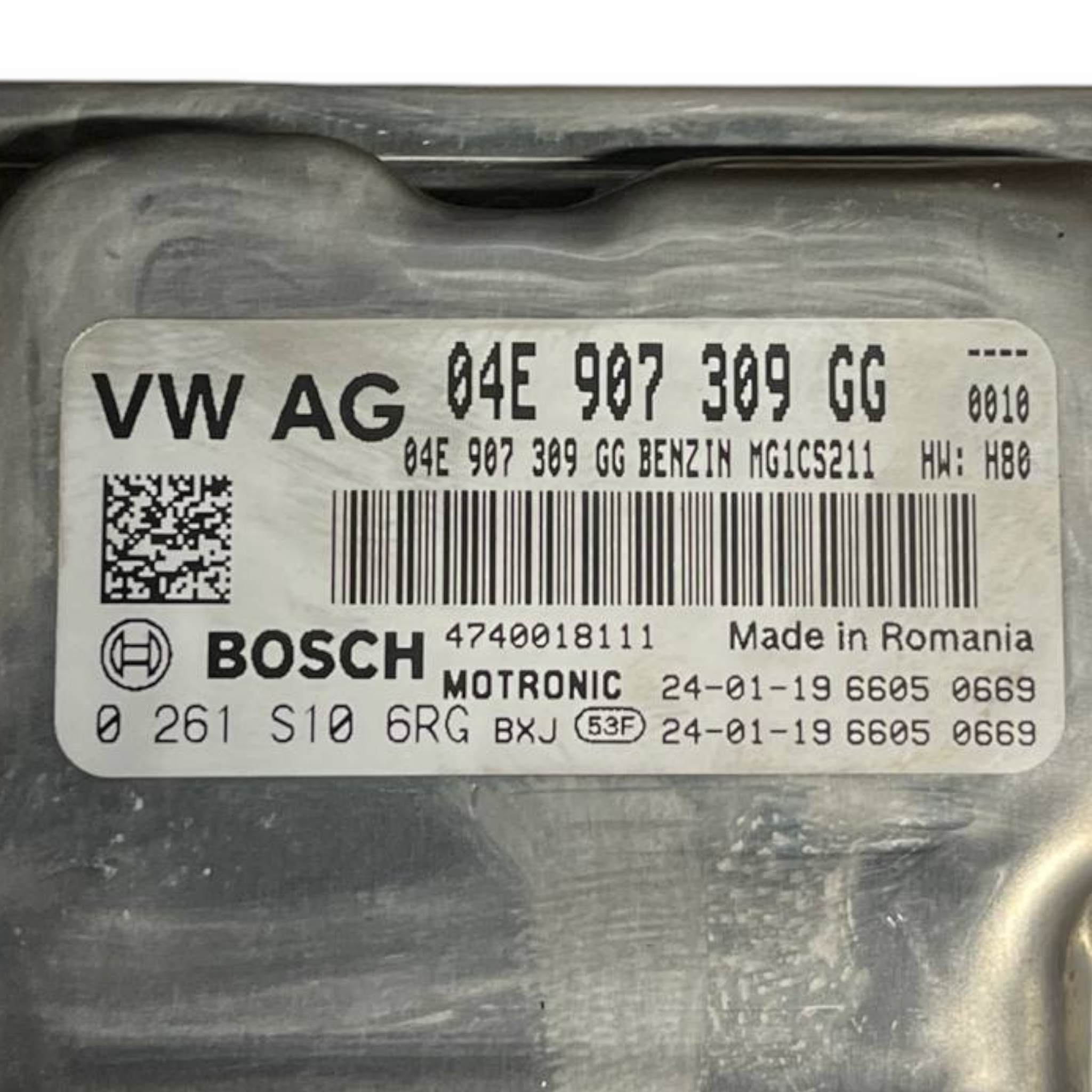 Centralina ecu motore cupra formentor 1.4 benzina - hybrid (2020 -) cod: 04E907309GG / cod: 0261S106RG