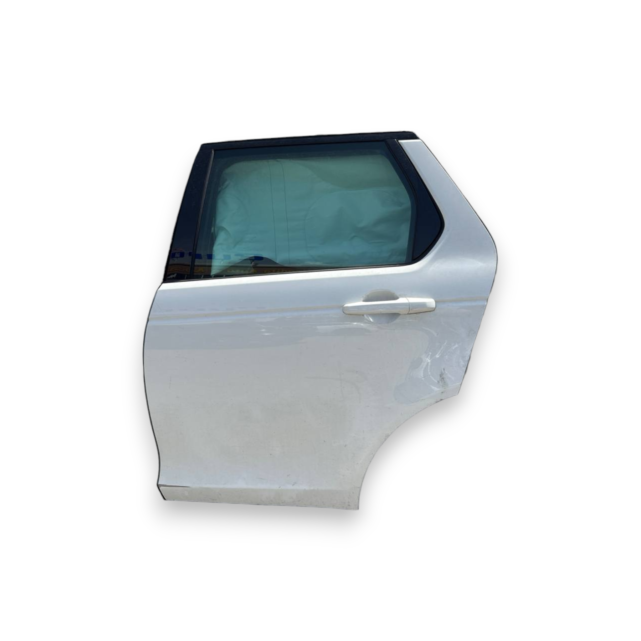 Porta / Portiera / Sportello posteriore sinistra (sX) Bianca Land Rover Discovery Sport L550 (2014 -)