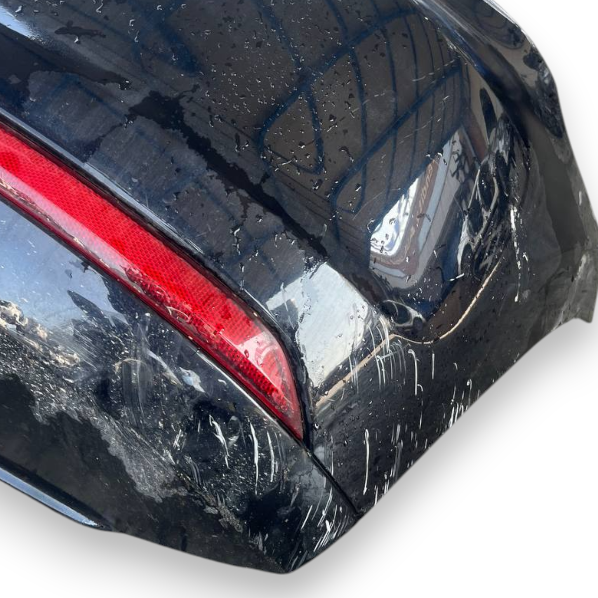 Paraurti posteriore Nero Volkswagen Polo V 6R (2009 al 2017) - BIBA-RICAMBI