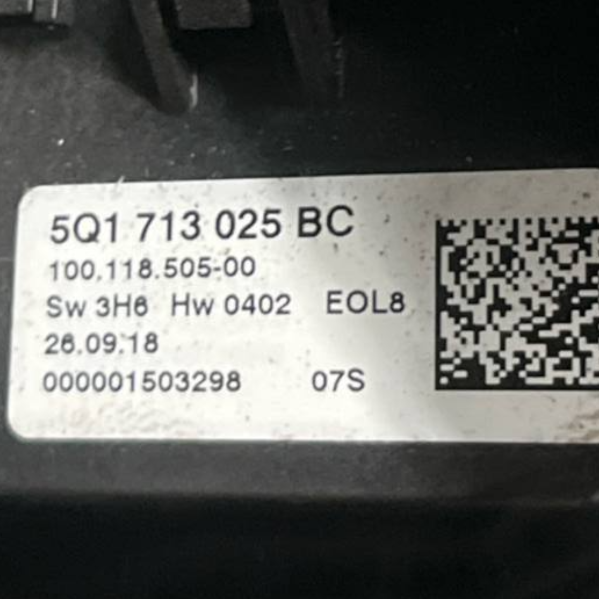 Leva Cambio Automatico Audi Q2 (2016 -) cod: 5Q1713025BC