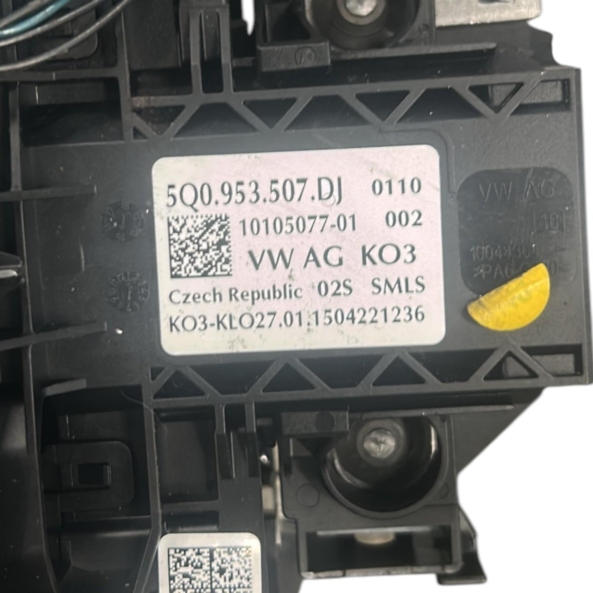 Piantone / Canna Sterzo Volkswagen Golf VII cod.5Q0953507DJ 1.6 Diesel (2012 > 2021) cod.5Q1419502AC + Devioluci