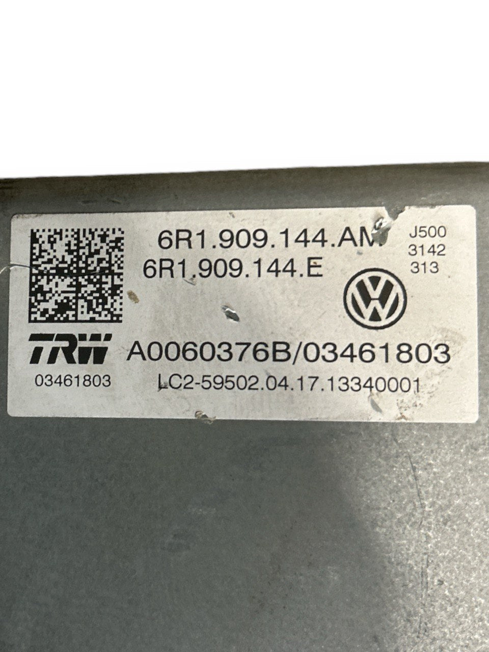 Piantone / Canna Sterzo Volkswagen Up 1.0 Benzina (2011 - 2016) cod.6R1909144E cod.6R1909144AM