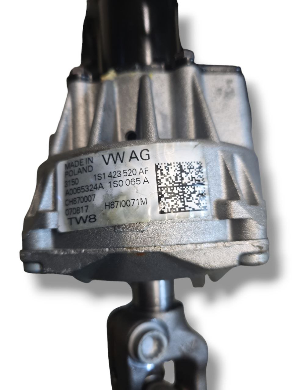 Piantone Sterzo + Blocchetto Accensione + Chiave Di Accensione Volkswagen Up 1.0 Benzina ( 2012 > ) Cod : 1S1423520AF