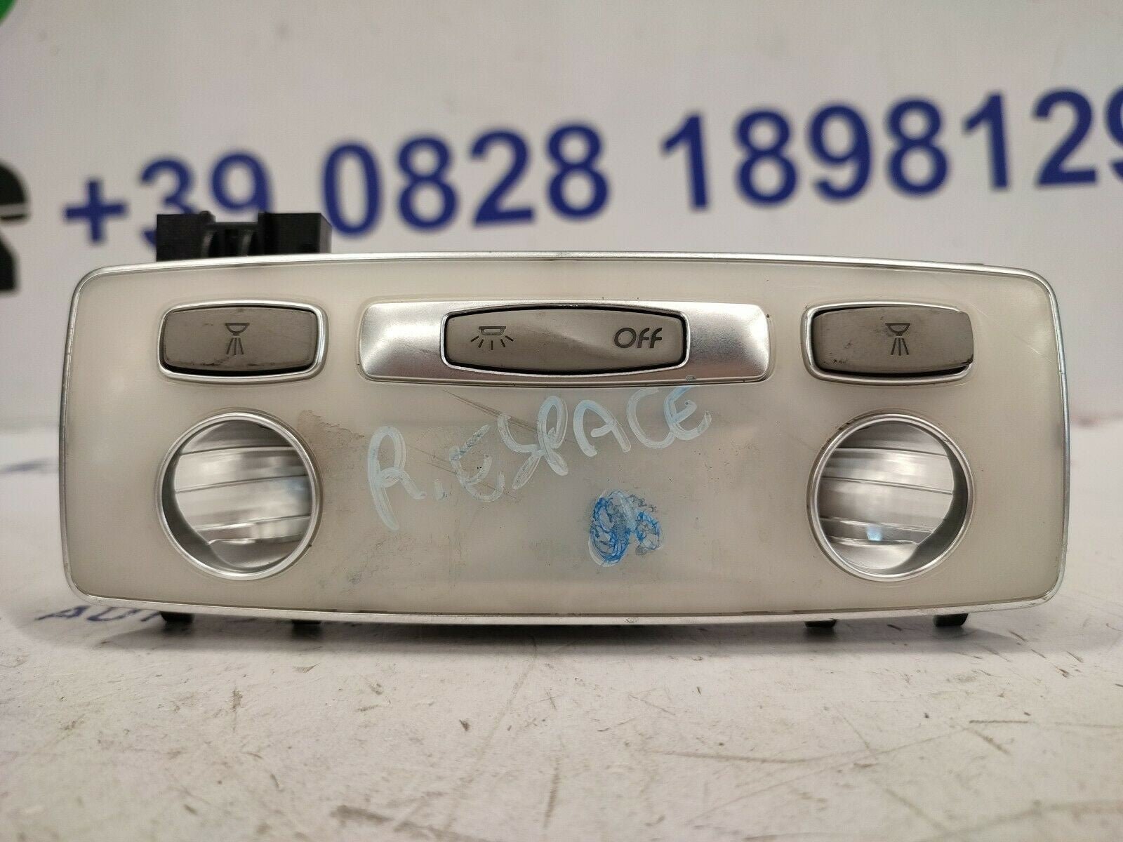 Plafoniera Luce Abitacolo Ant. Renault Espace Del 2008 Cod. 8200379368