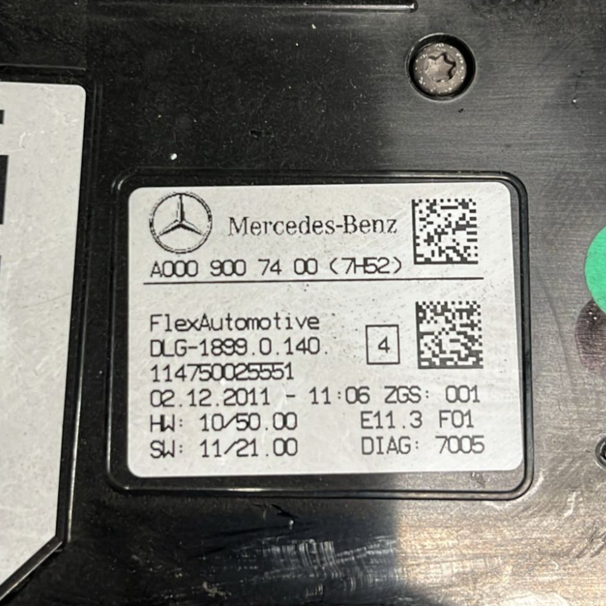Plafoniera Luce Interna Mercedes Benz Classe B (W246) cod:A0009007400 (2011 > 2019)