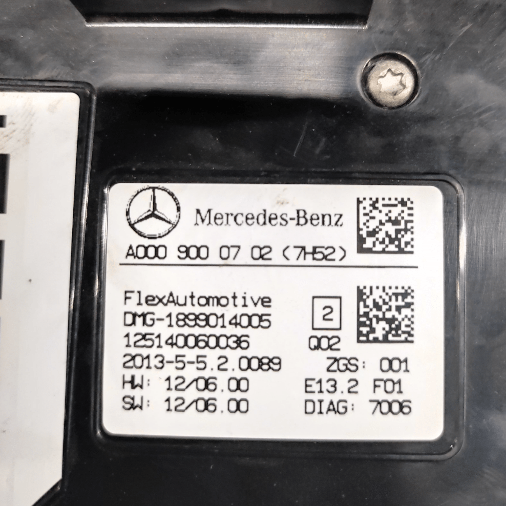 Plafoniera / Luci Interne Mercedes-Benz Classe B (W246) COD: A0009000702 (2011-2018)
