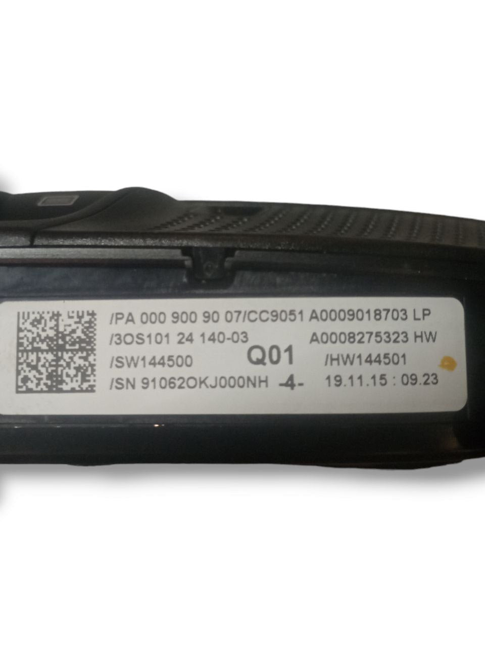 Plafoniera Nera Luce interna Abitacolo con Pulsante Tetto apribile anteriore Mercedes Classe C W205 (2017) cod: A0008275323