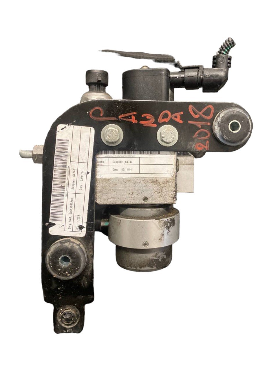 Polmone riduttore regolatore Metano Fiat Panda 0.9 (312 - 2012>) cod:00519867310