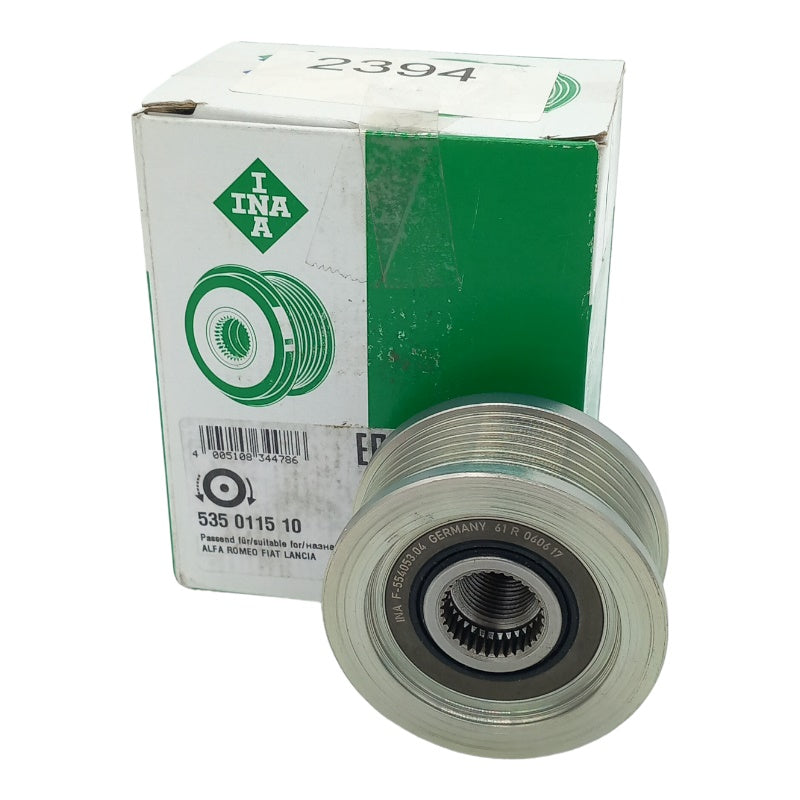 Puleggia Alternatore Compatibile Per Fiat Doblo (223) 1.9 JTD 74KW | Motore. 182B9.000 INA-GERMANY