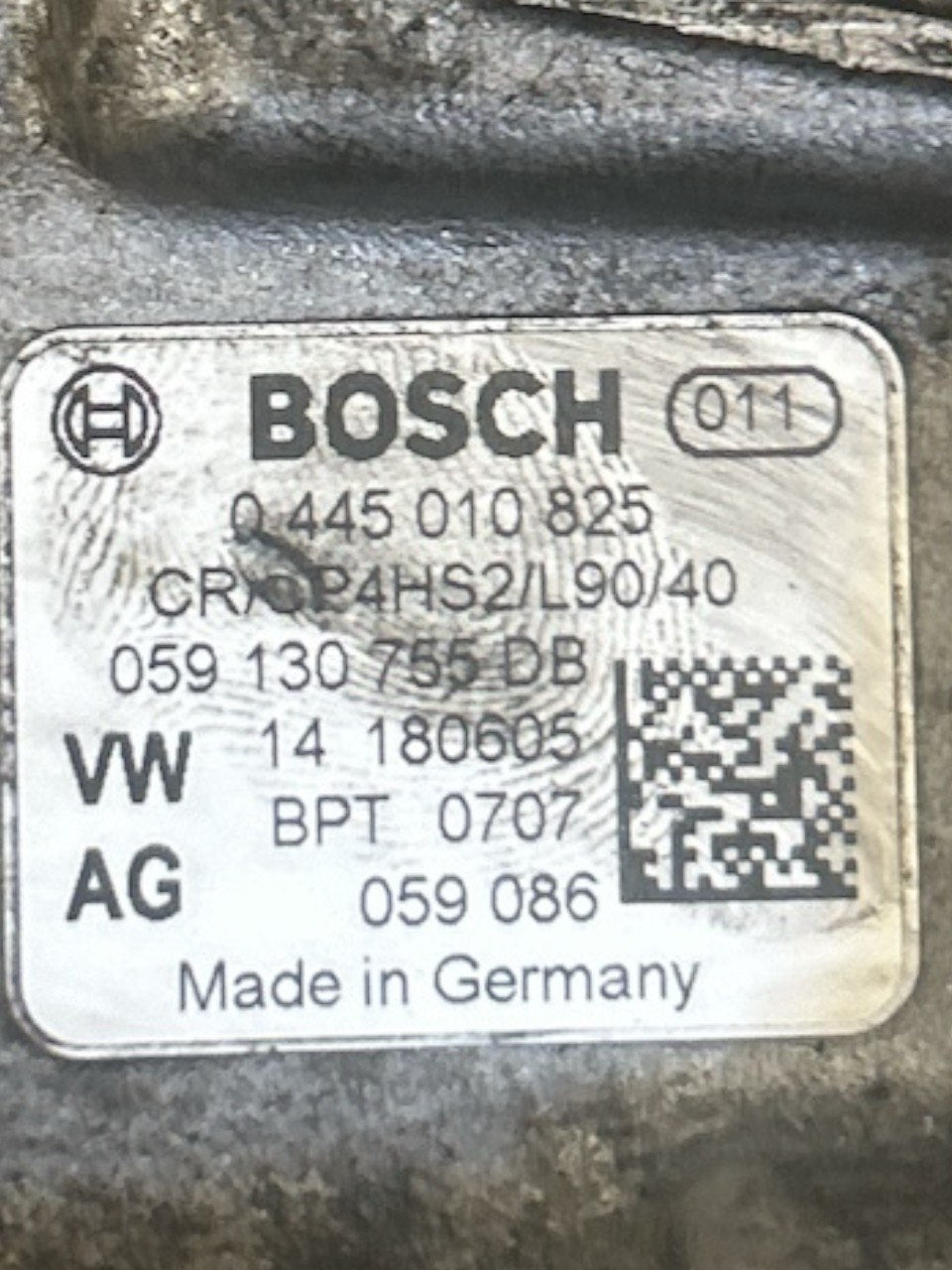 Pompa Iniezione / Gasolio Audi A7 3.0 Diesel (2017 > ) cod.059130755DB