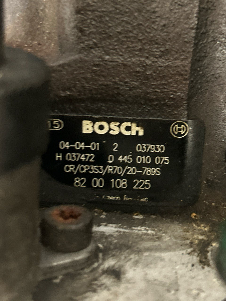 Pompa Iniezione / Gasolio (BOSCH) Renault Scenic II / Renault Scenic / Renault Megane II 1.9 DCI / TDCI (2003 > 2009) cod.0445010075