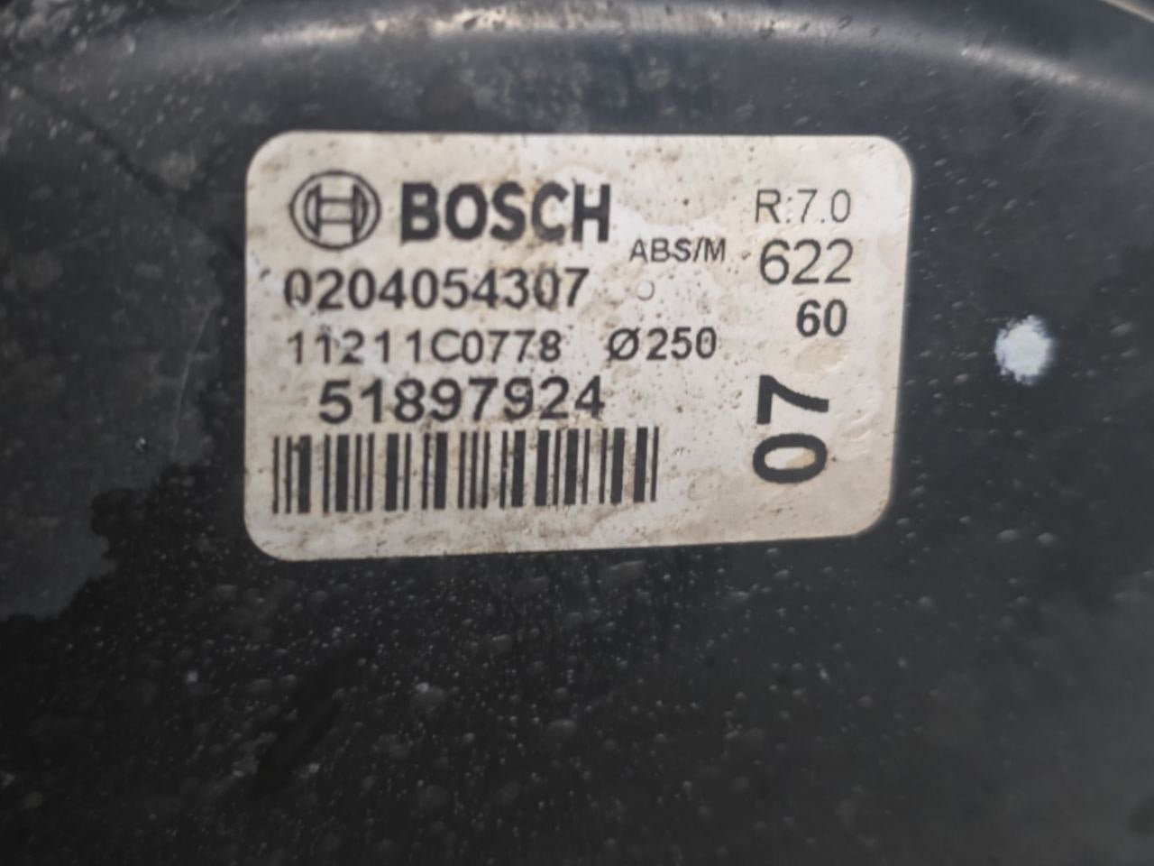 Pompa Servo Freno Opel Combo / Doblo 1.6 Diesel ( 2012 - 2018 ) Cod : 024054307