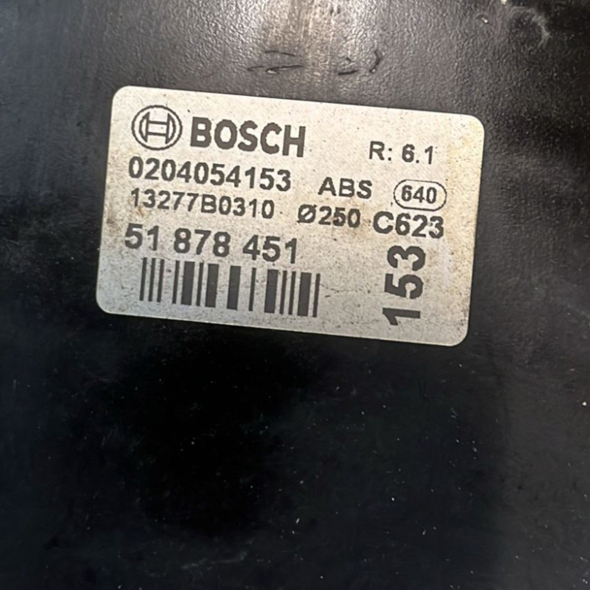 Pompa Servofreno Alfa Romeo Mito cod:51878451 1.4 Benzina (2008 >2018)