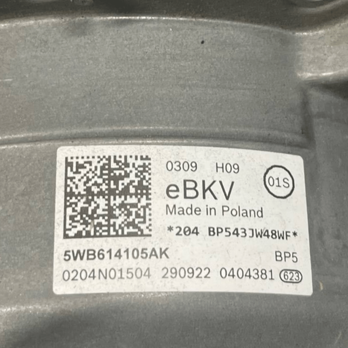 Pompa Servofreno Cupra Formentor 1.4 Benzina - Hybrid (2020 -) cod: 5WB614105AK