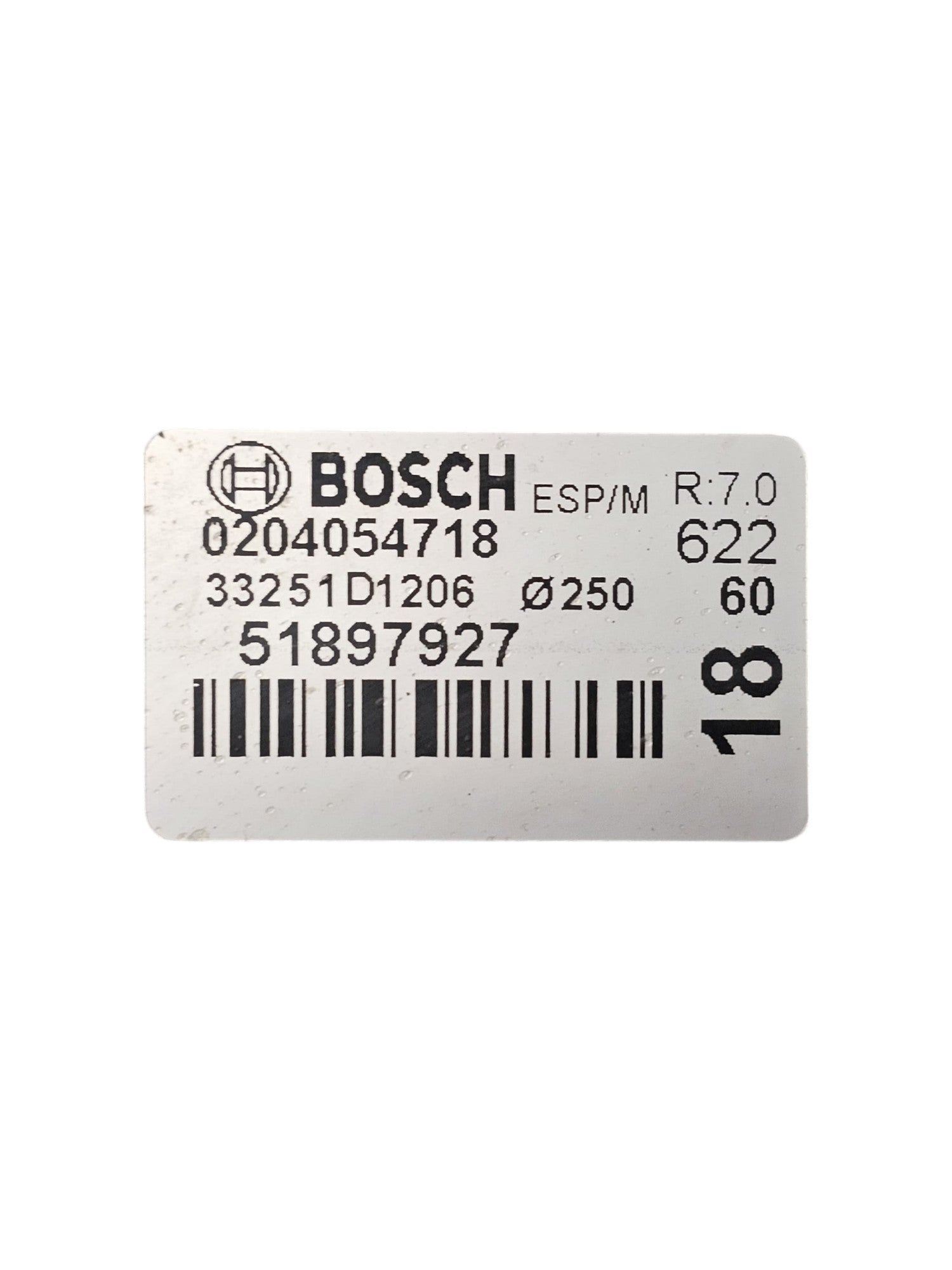 Pompa Servofreno Fiat Doblò II 1.6 Diesel Cod:51897927 (2009-2022)