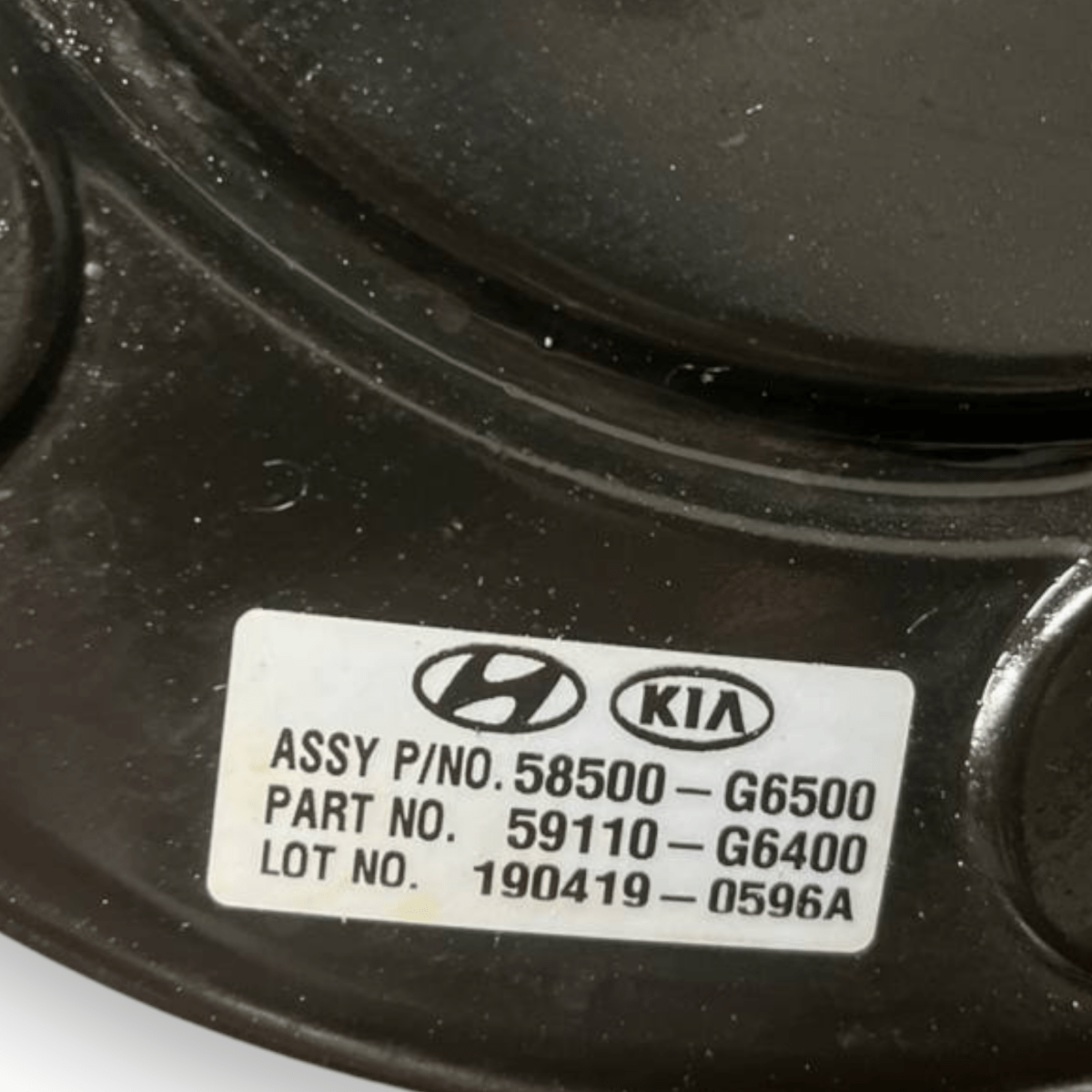 Pompa Servofreno Kia Picanto III 1.0 Benzina (2017 -) cod: 58500-G6500