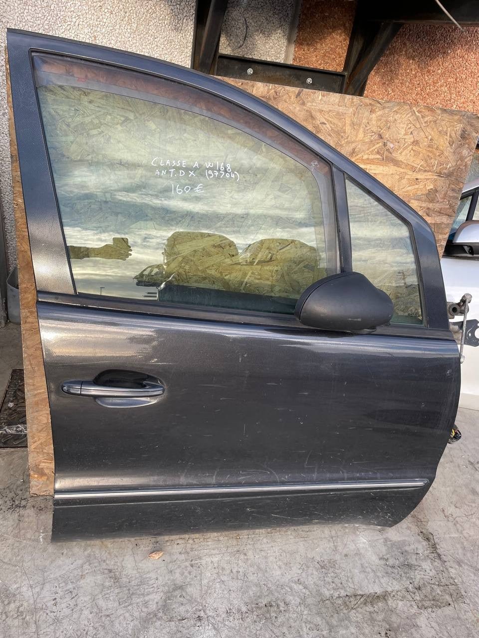 port portiera ant.dx mercedes classe a w 168 1997 2004