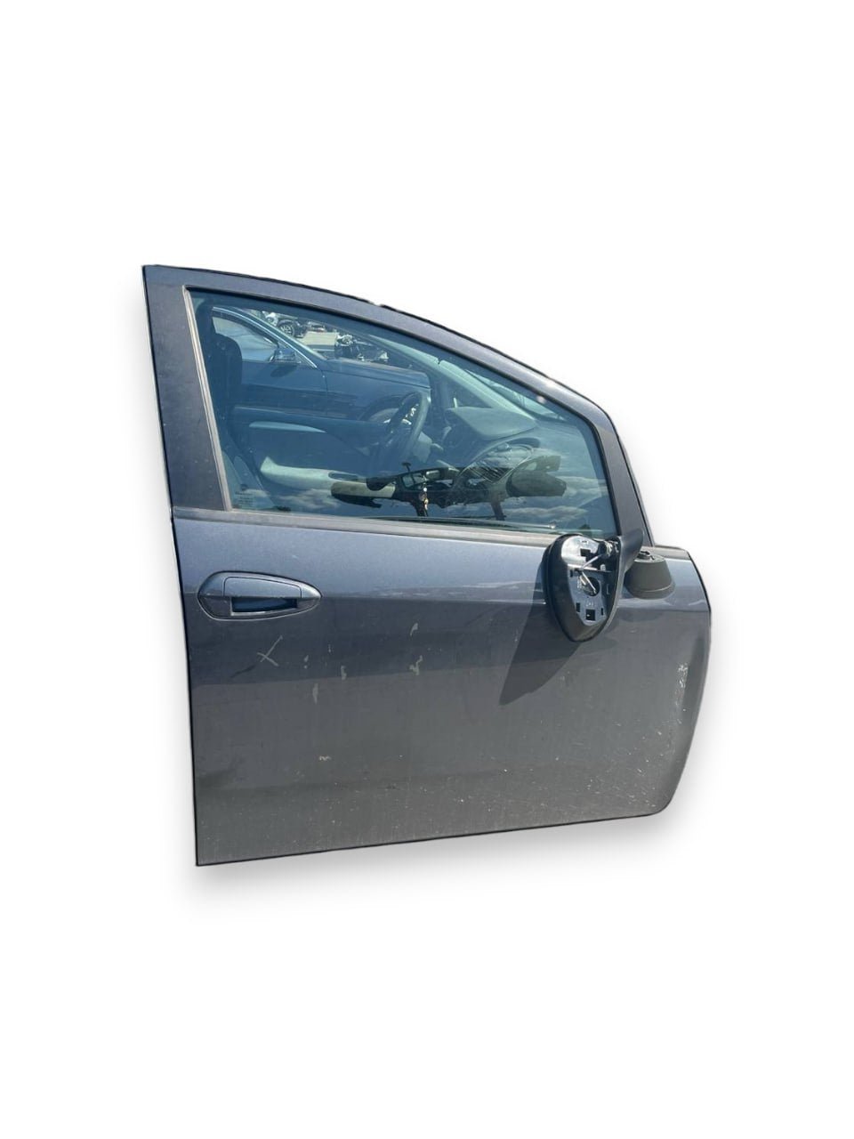 Porta Anteriore Destra grigia Fiat Punto Evo (2016) Sportello / portiera