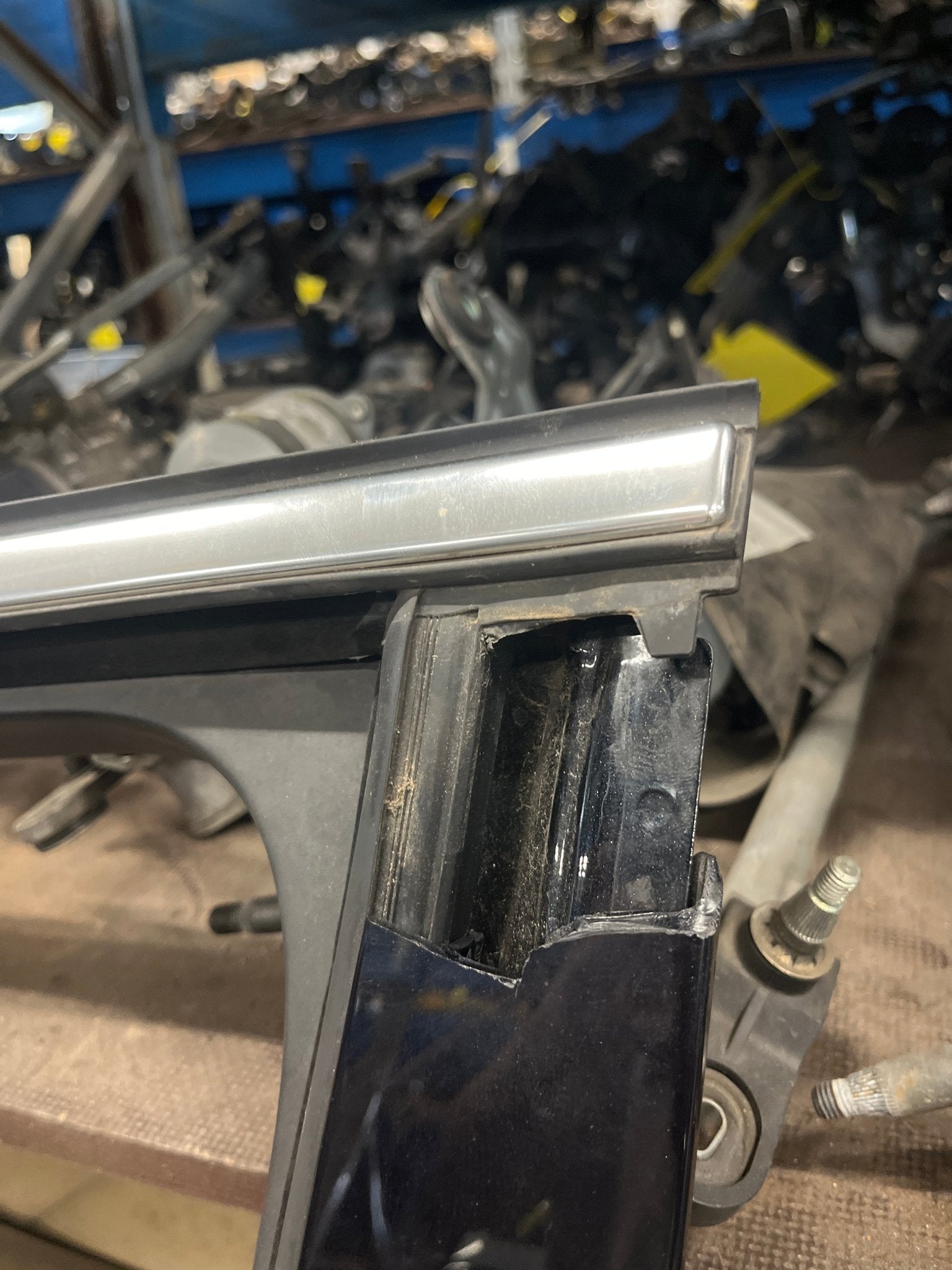 Porta Anteriore sinistra nera Ford S - Max ( 2014 ) (2014) Sportello / Portiera