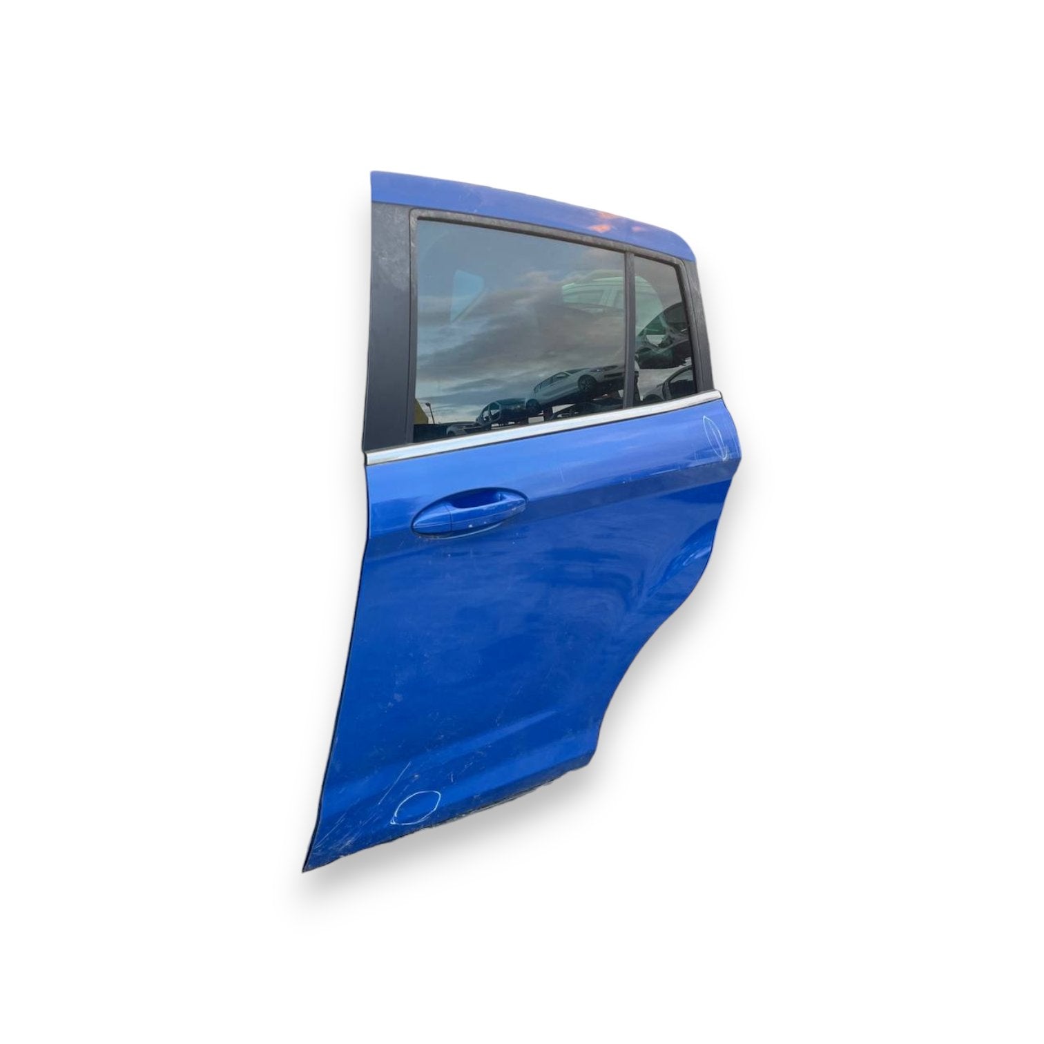 Porta / Portiera posteriore sinistra (sx) Ford B-Max (2012 al 2018) Blu